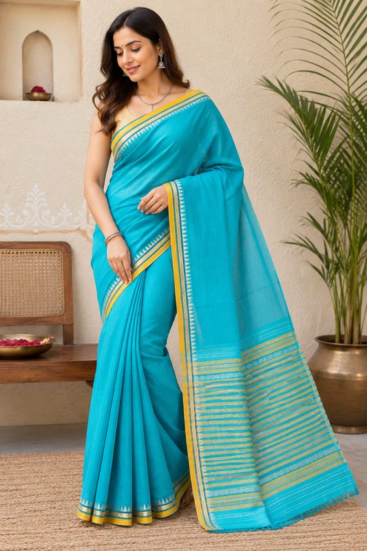 Dharini Handloom Saree Aadya's Fashion Blings