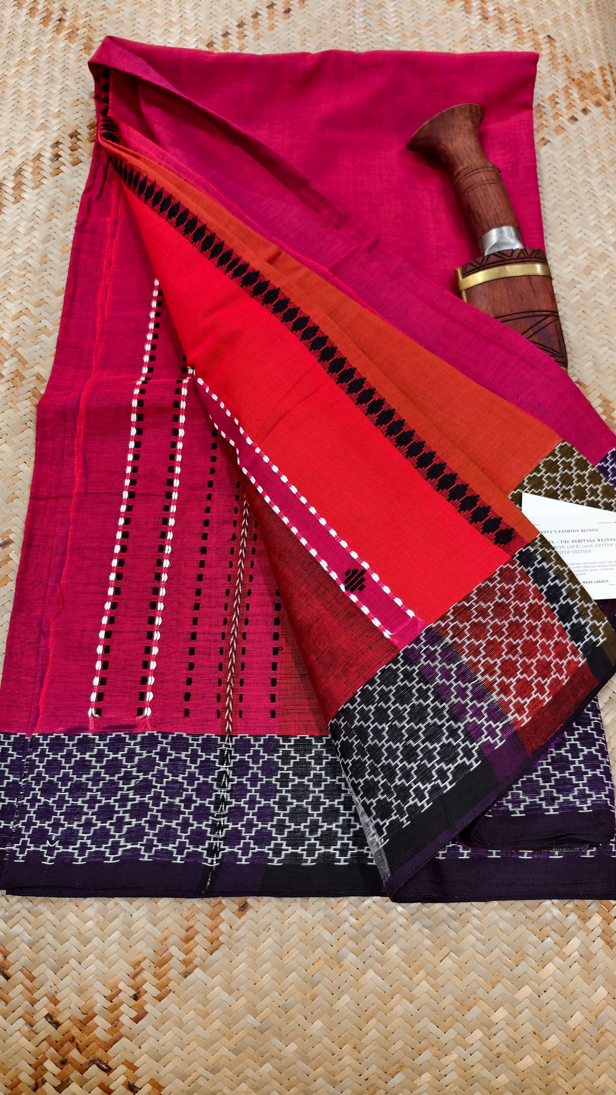 Kaashini Handwoven Saree Aadya's Fashion Blings