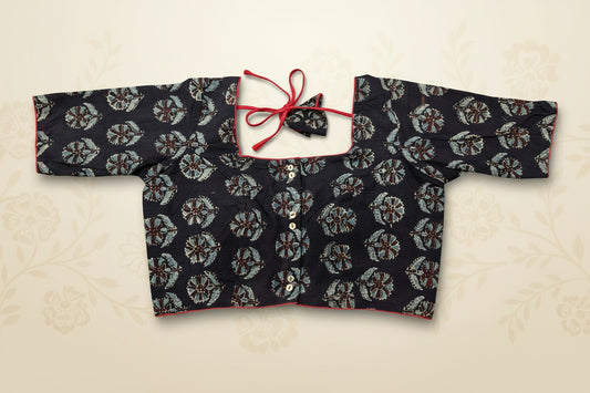 Meenal Kalamkari Blouse Aadya's Fashion Blings