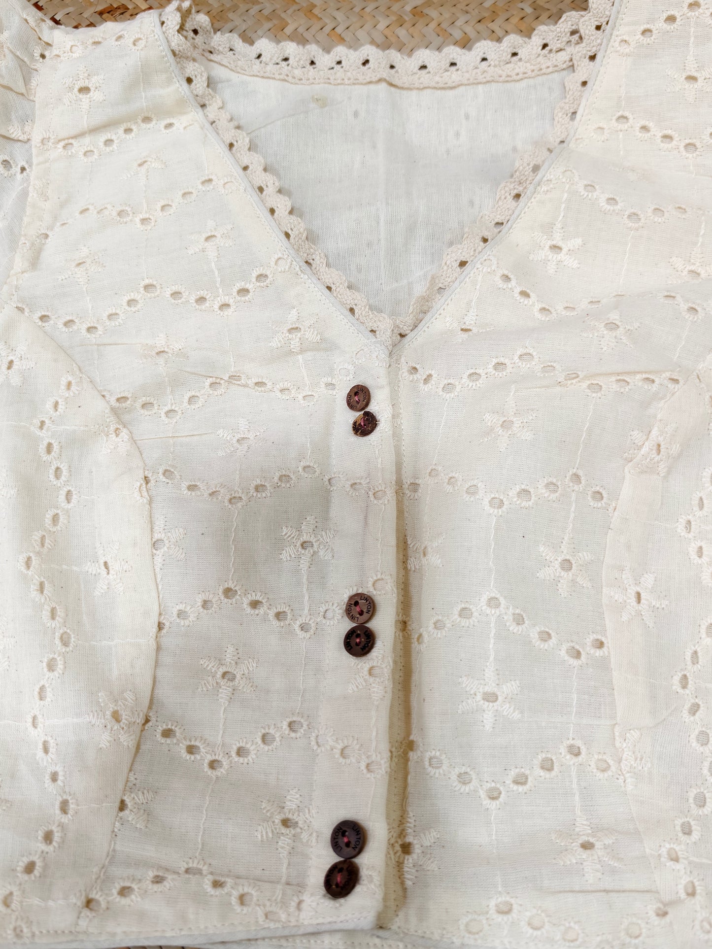 Rasika Hakoba Puff Sleeve Blouse Aadya's Fashion Blings