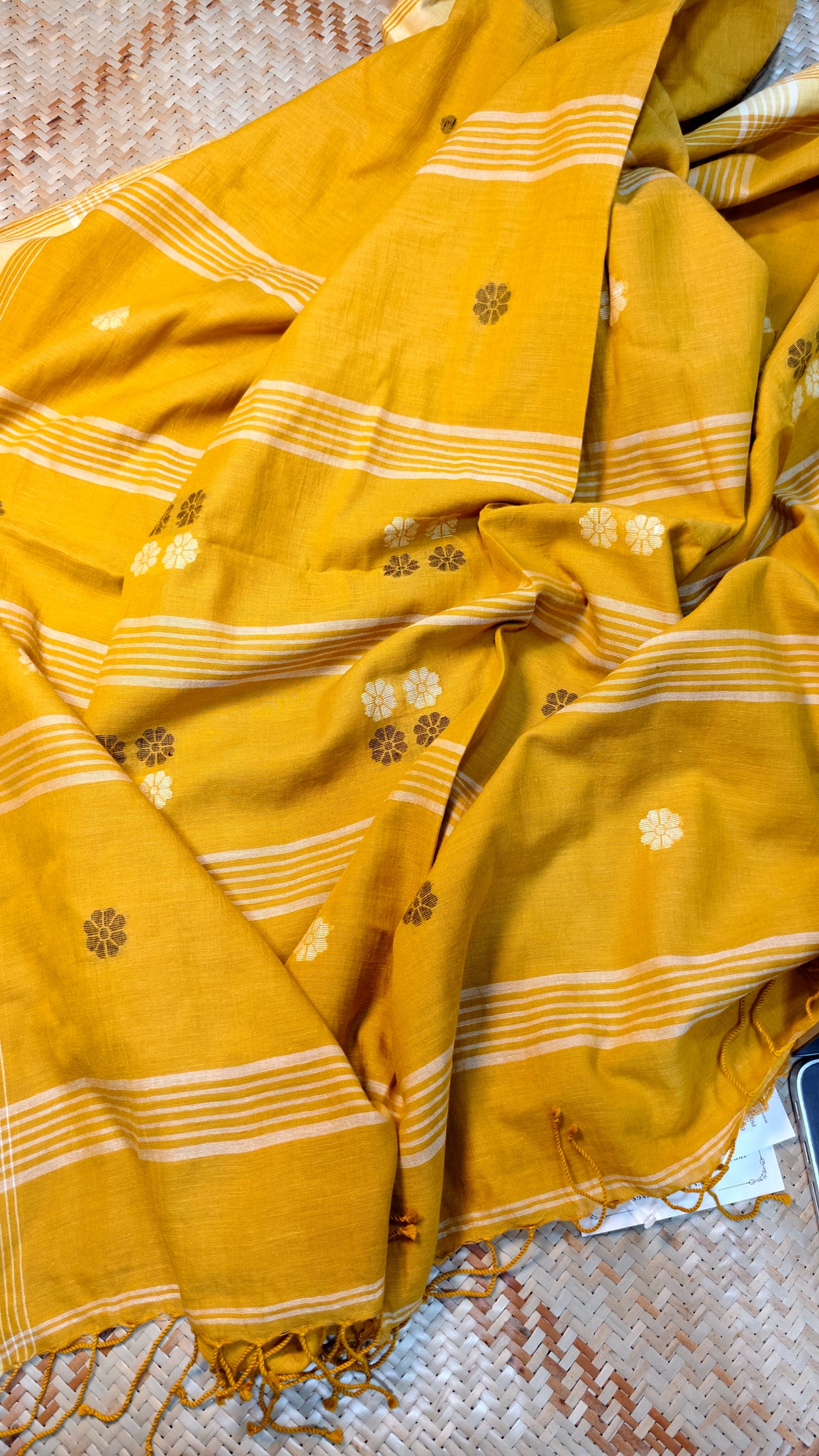 Aadyasha Handspun Handwoven Jamdani Aadya's Fashion Blings