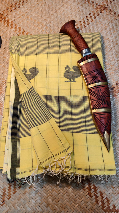 Aamodini Handspun Handwoven Jamdani Aadya's Fashion Blings