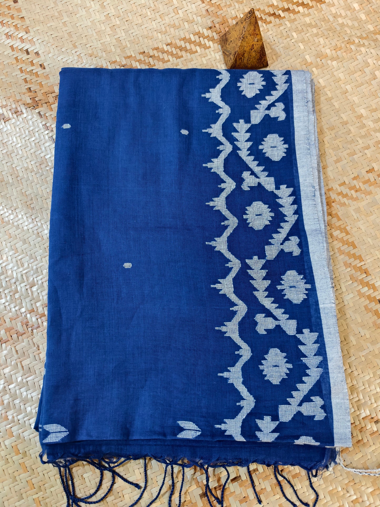Saniya Handspun Handwoven Jamdani Aadya's Fashion Blings