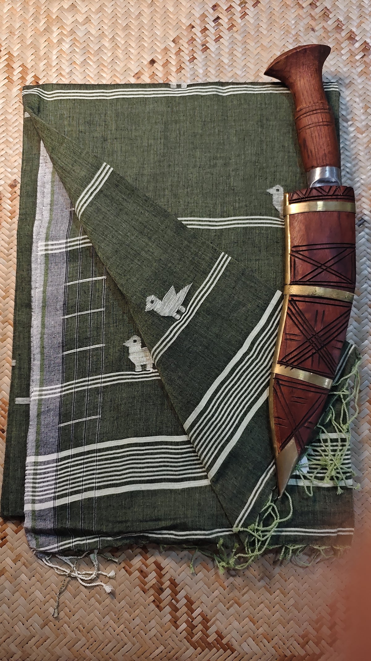 Aadishri Handwoven Jamdani Aadya's Fashion Blings