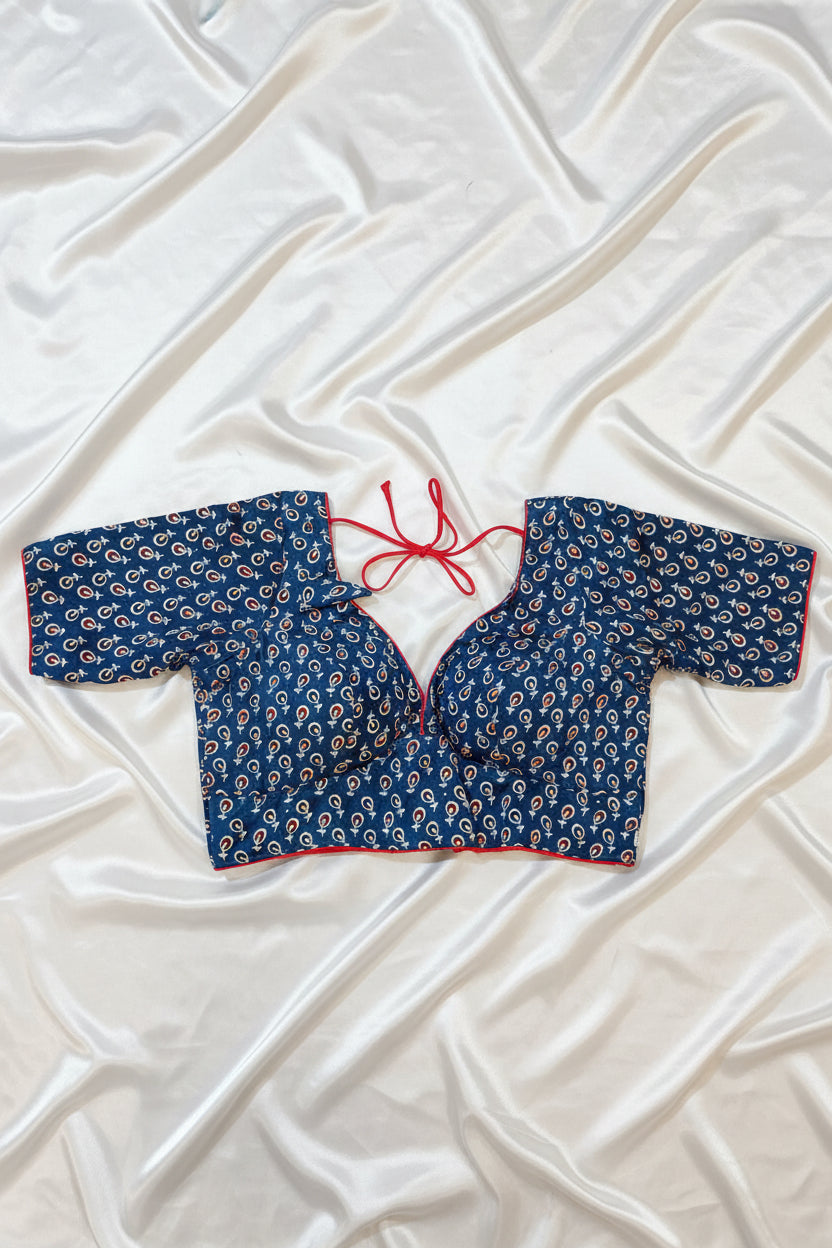 Nihira Mondal Silk Blouse Aadya's Fashion Blings