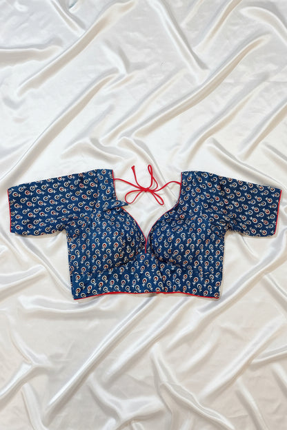 Nihira Mondal Silk Blouse Aadya's Fashion Blings