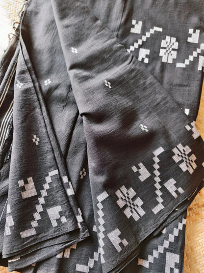 Kalyani Handloom Jamdani Aadya's Fashion Blings