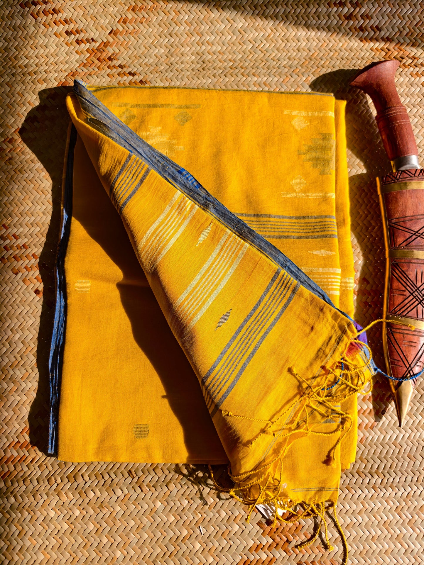 Radhika Handspun Handwoven Jamdani Aadya's Fashion Blings