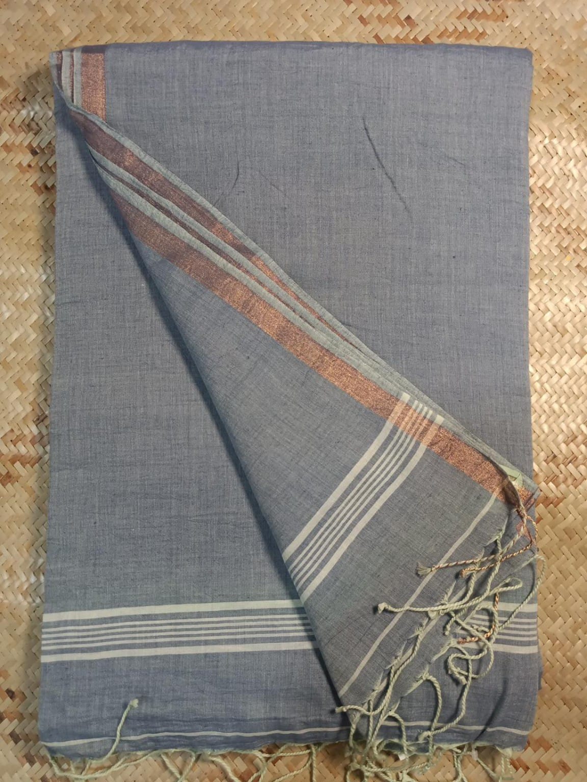 Ahilya Handspun Handwoven Jamdani Aadya's Fashion Blings