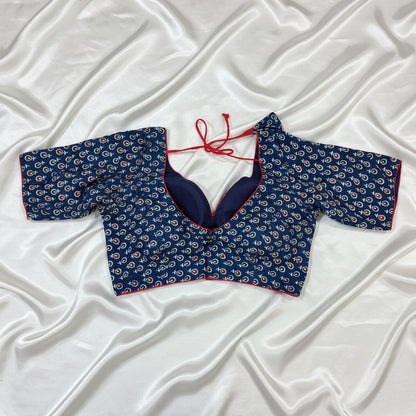 Nihira Mondal Silk Blouse Aadya's Fashion Blings