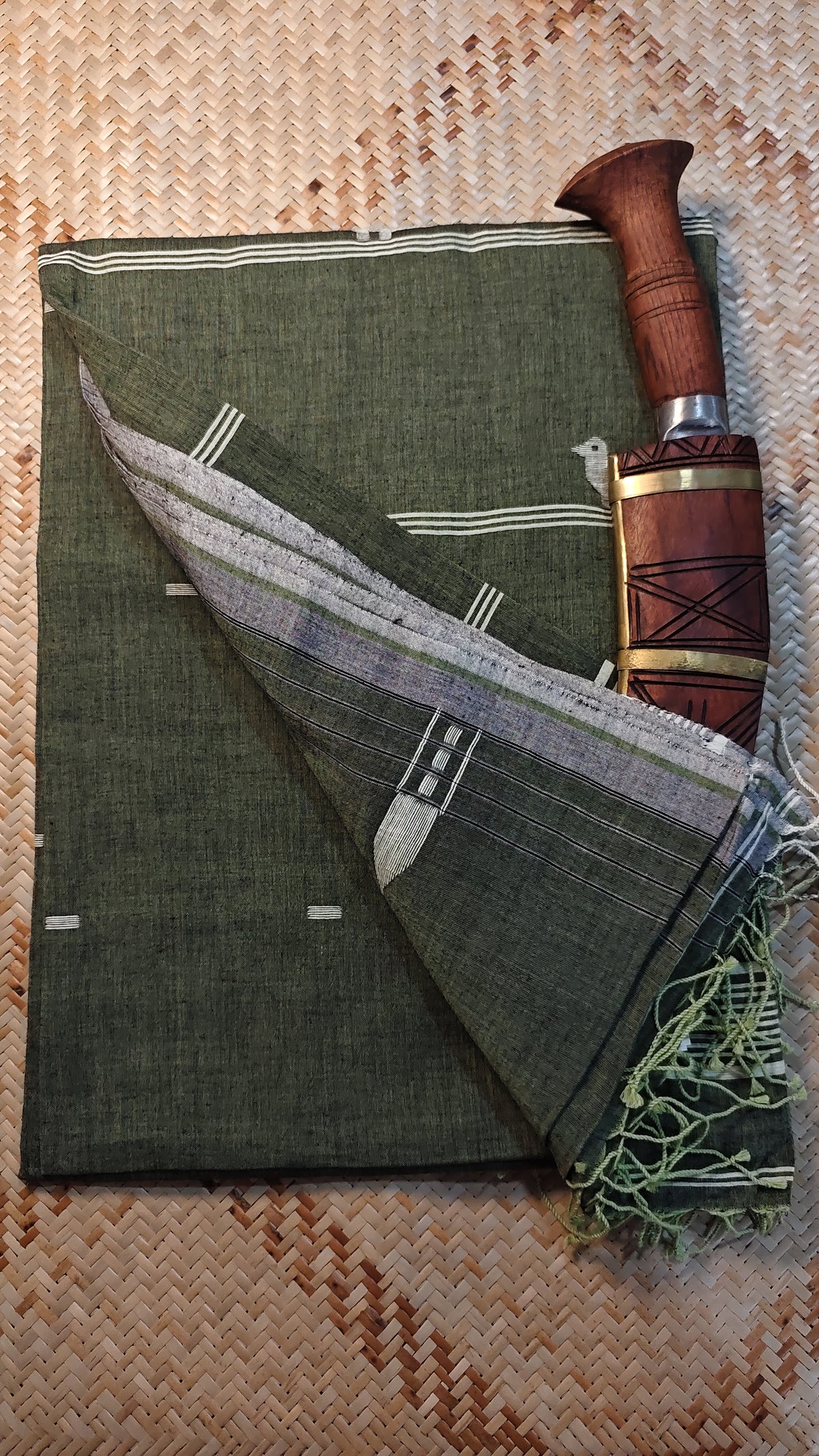 Aadishri Handwoven Jamdani Aadya's Fashion Blings