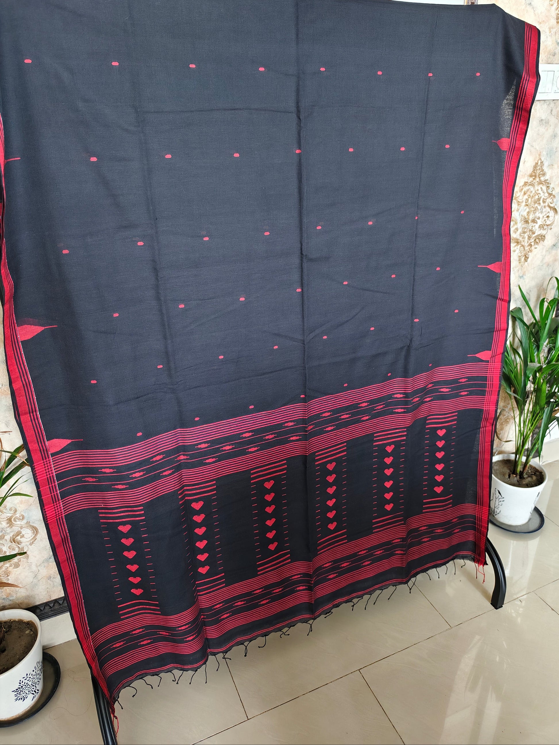 Saanjh Handloom Jamdani Aadya's Fashion Blings