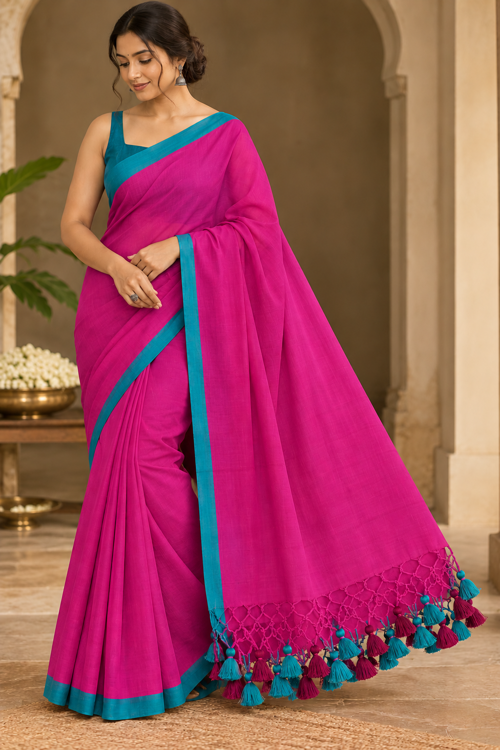Dhrupadi Handloom Saree Aadya's Fashion Blings