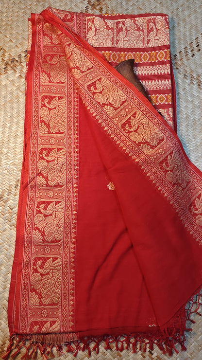 Poushali Handwoven Saree Aadya's Fashion Blings