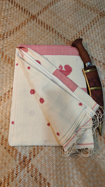 Aabheri Handspun Handwoven Jamdani Aadya's Fashion Blings