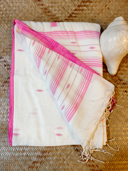 Sharvika Handspun Handwoven Jamdani Aadya's Fashion Blings