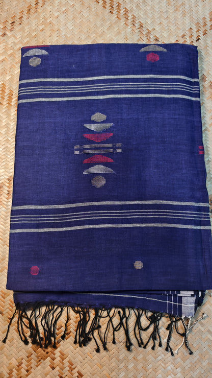 Aara Handspun Handwoven Jamdani Aadya's Fashion Blings