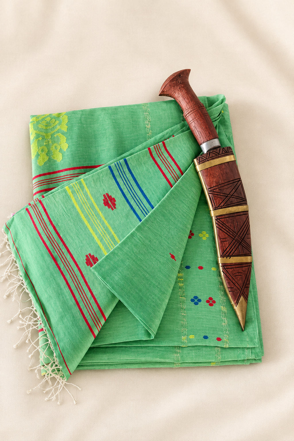 Kaushiki Mercidised Silk Jamdani Aadya's Fashion Blings