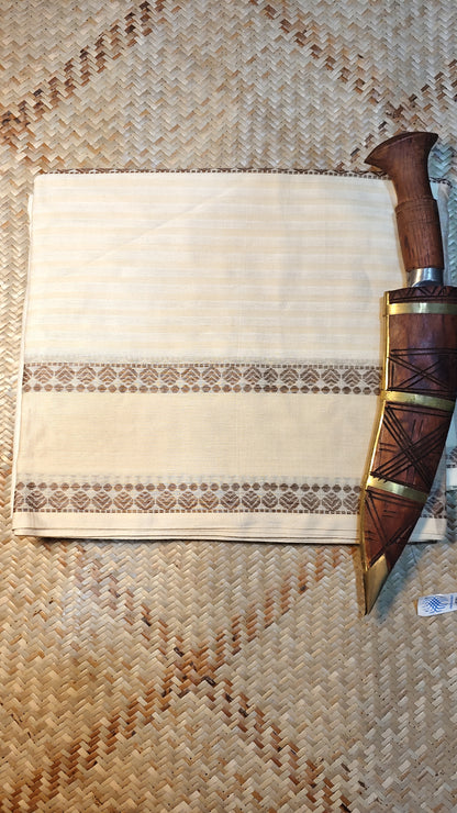 Hempriya Off white Handwoven Saree Aadya's Fashion Blings