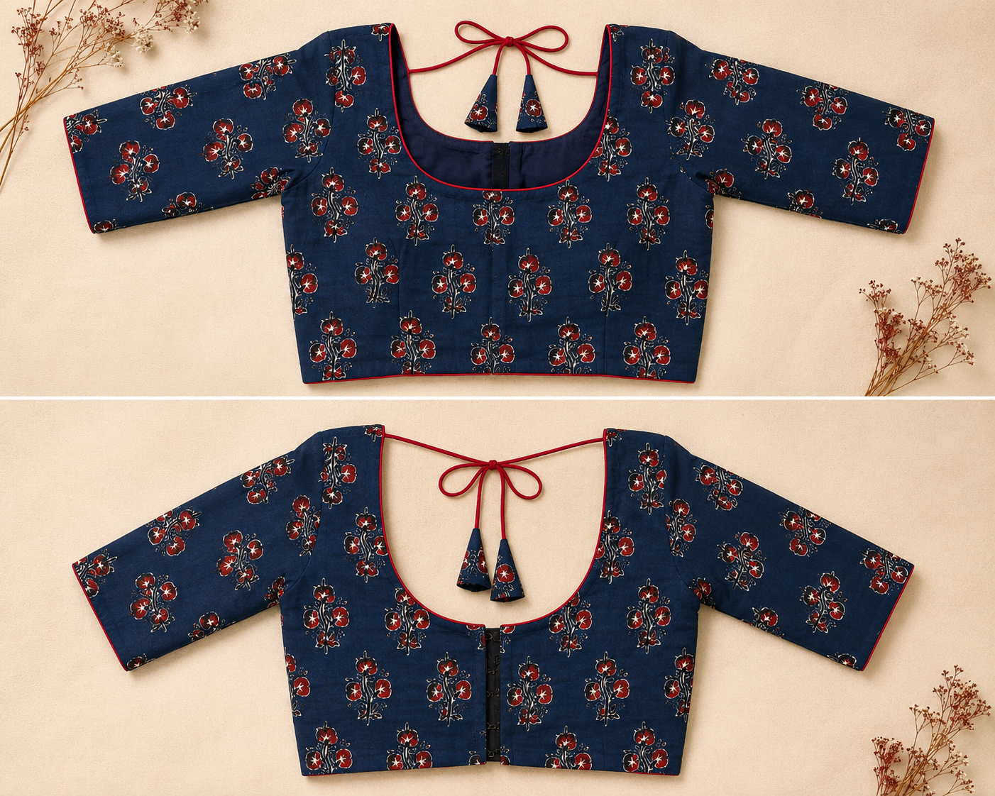 Sakashi Kalamkari Blouse Aadya's Fashion Blings