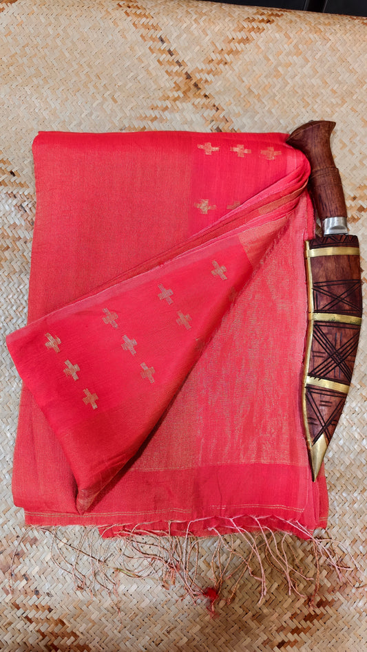 Suhani Pure Tissue Silk Jamdani Aadya's Fashion Blings