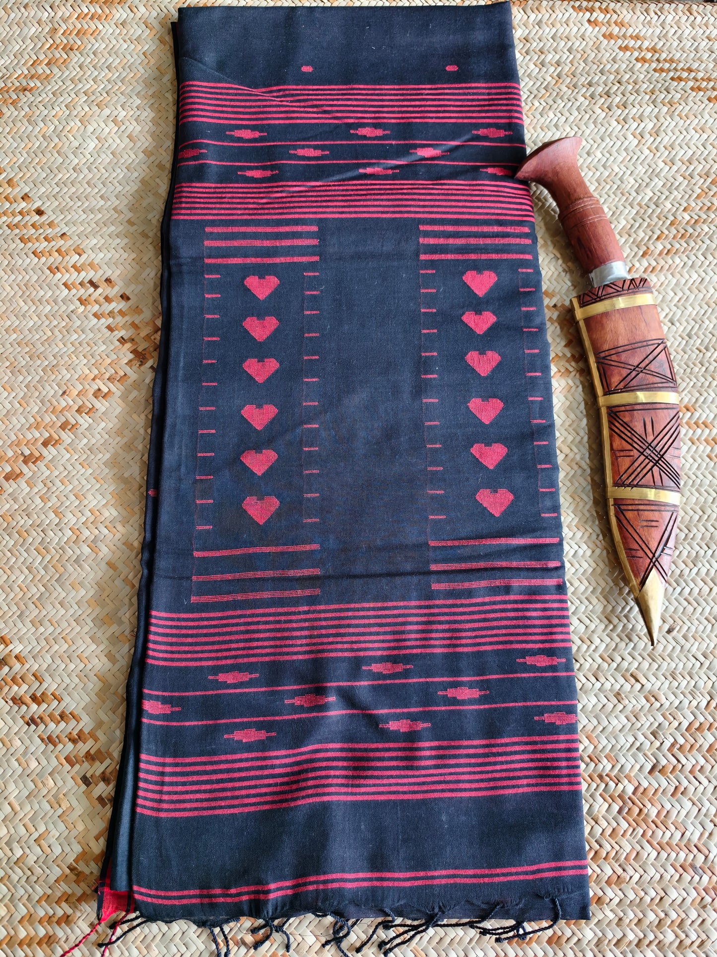 Saanjh Handloom Jamdani Aadya's Fashion Blings