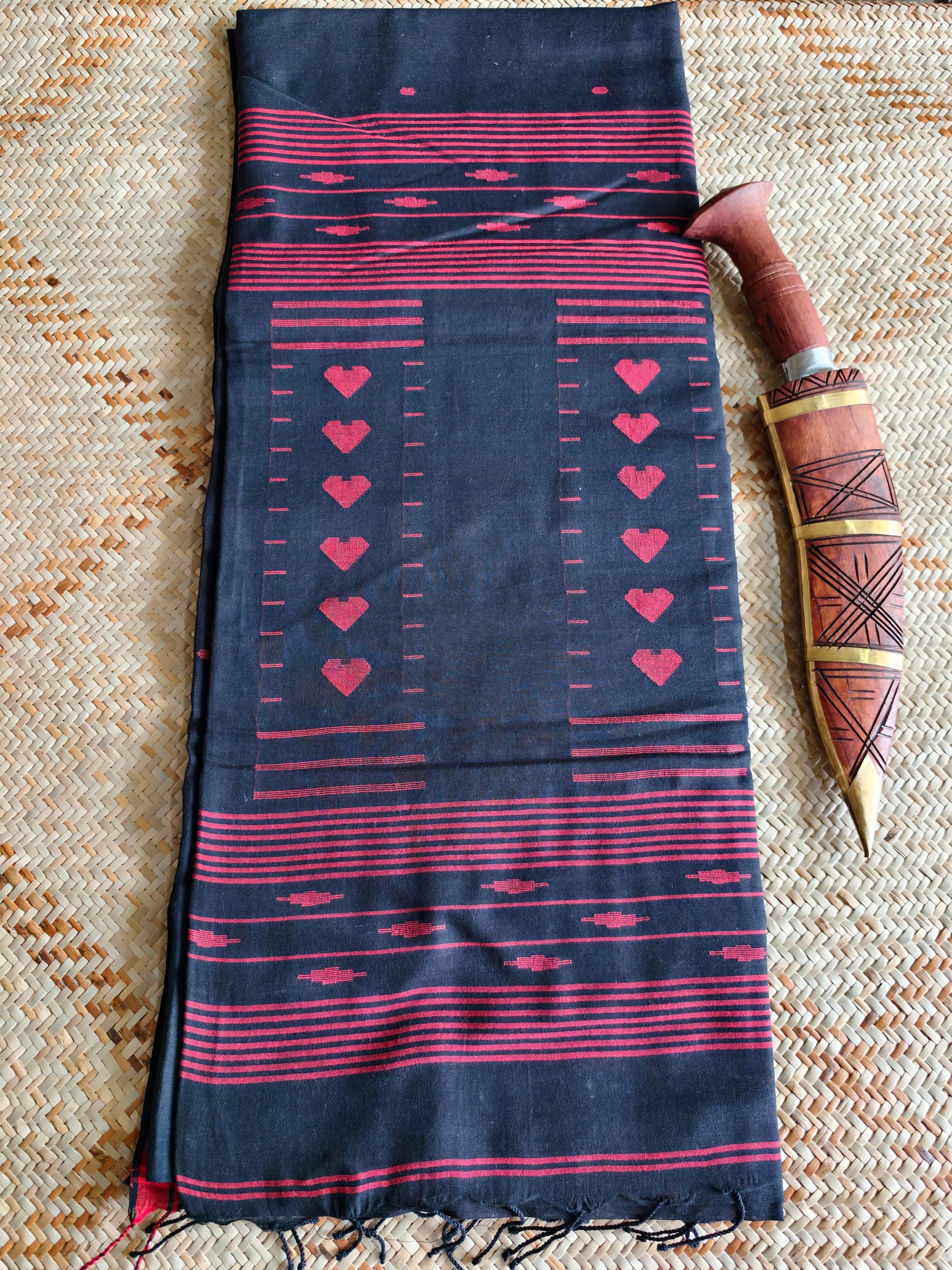 Saanjh Handloom Jamdani Aadya's Fashion Blings
