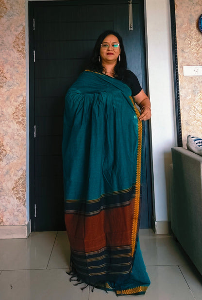 Hemangi Handloom Saree Aadya's Fashion Blings