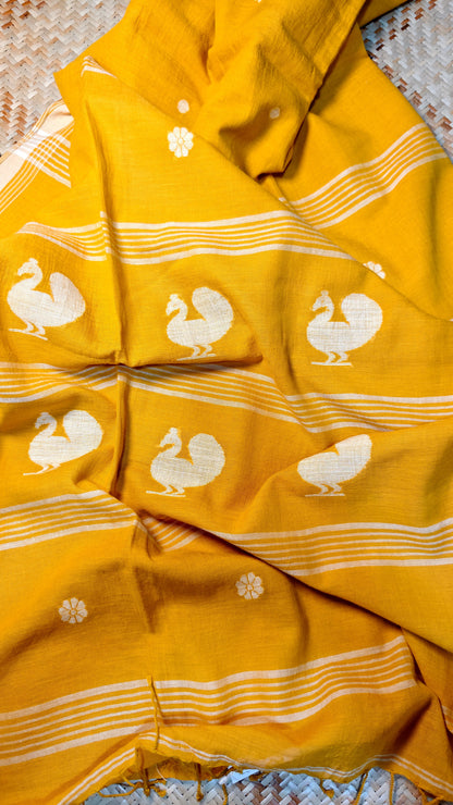 Aaloka Handwoven Jamdani Aadya's Fashion Blings
