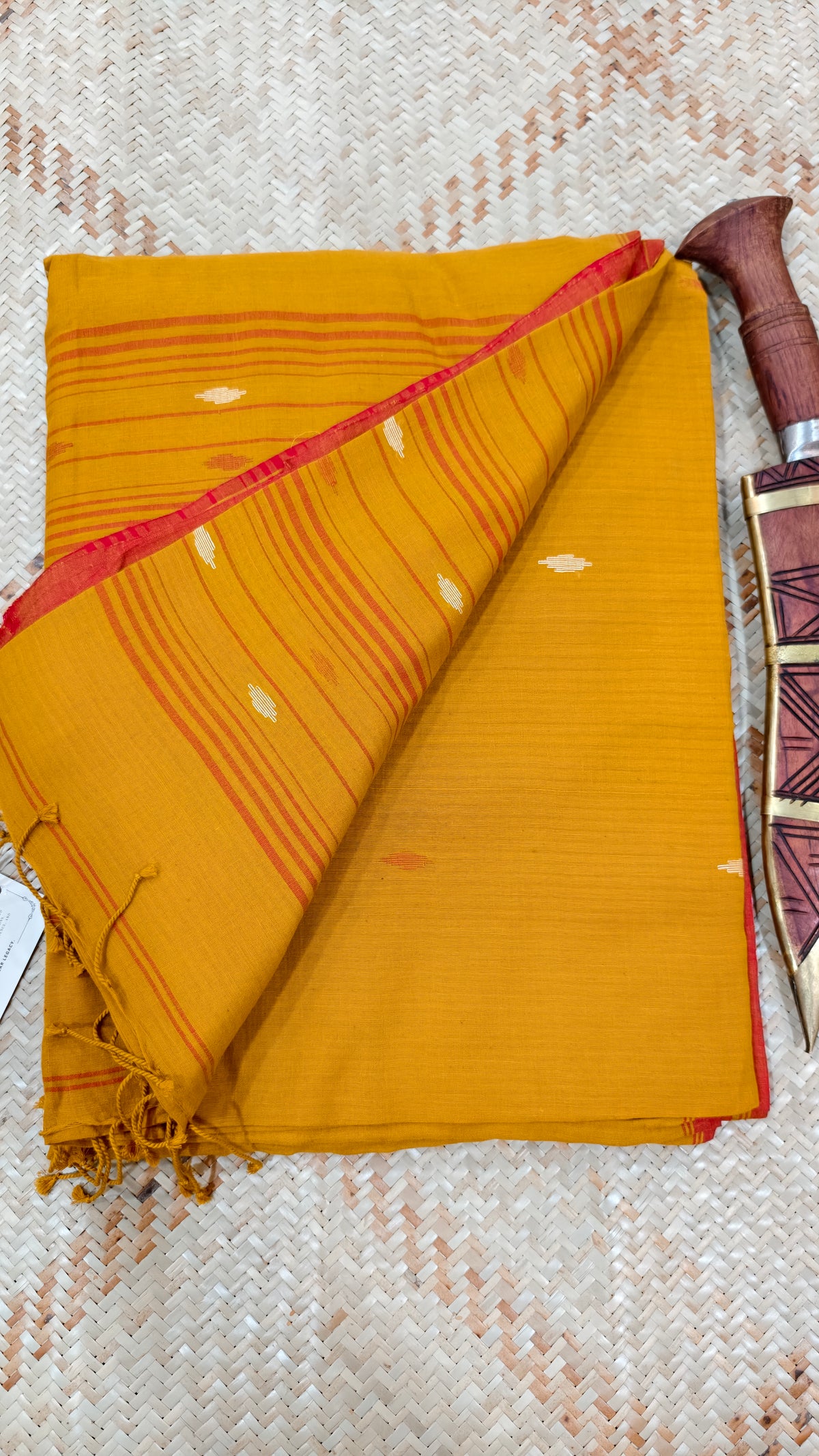 Anindita Handspun Handwoven Jamdani Aadya's Fashion Blings