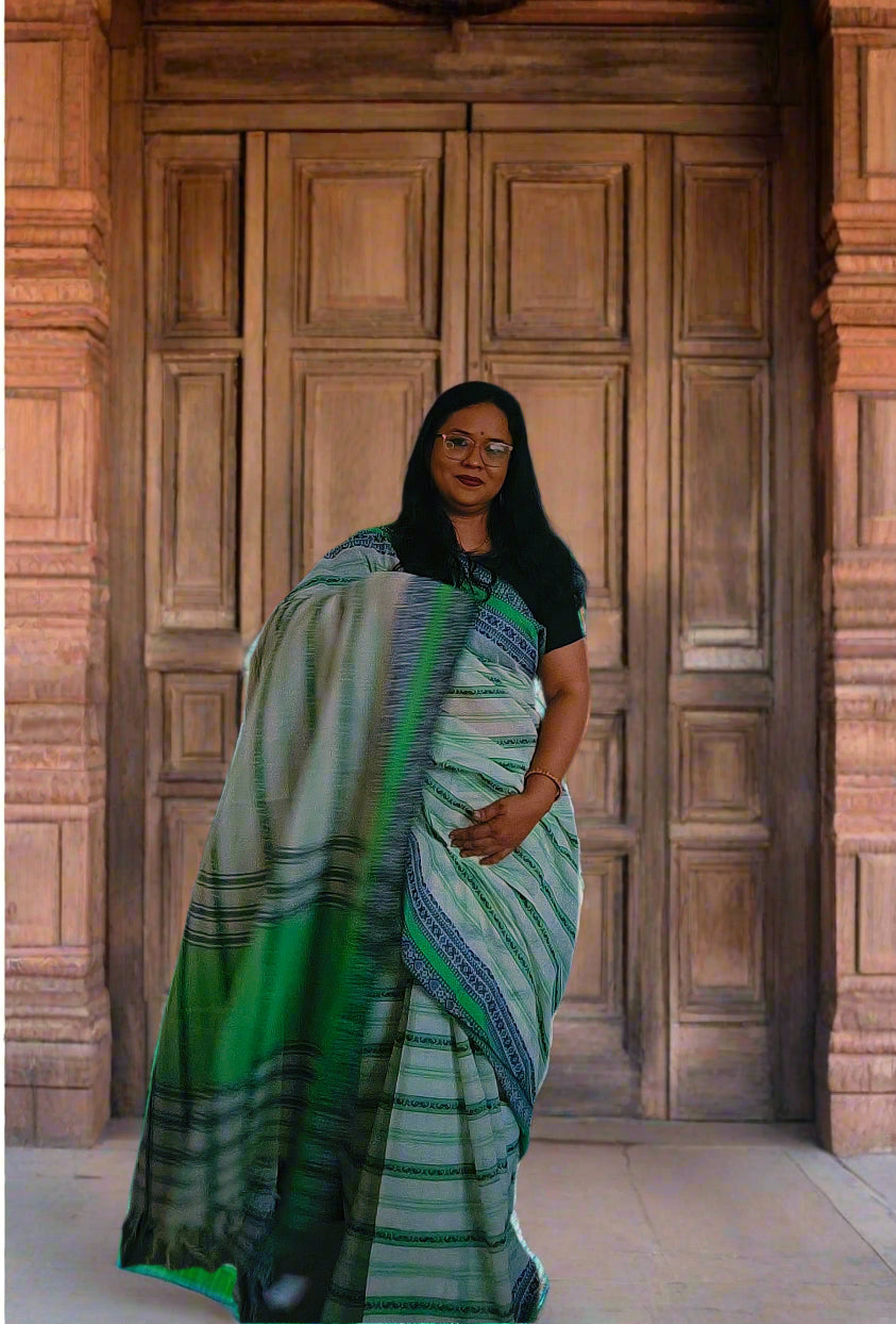Phoolbari Handloom Saree