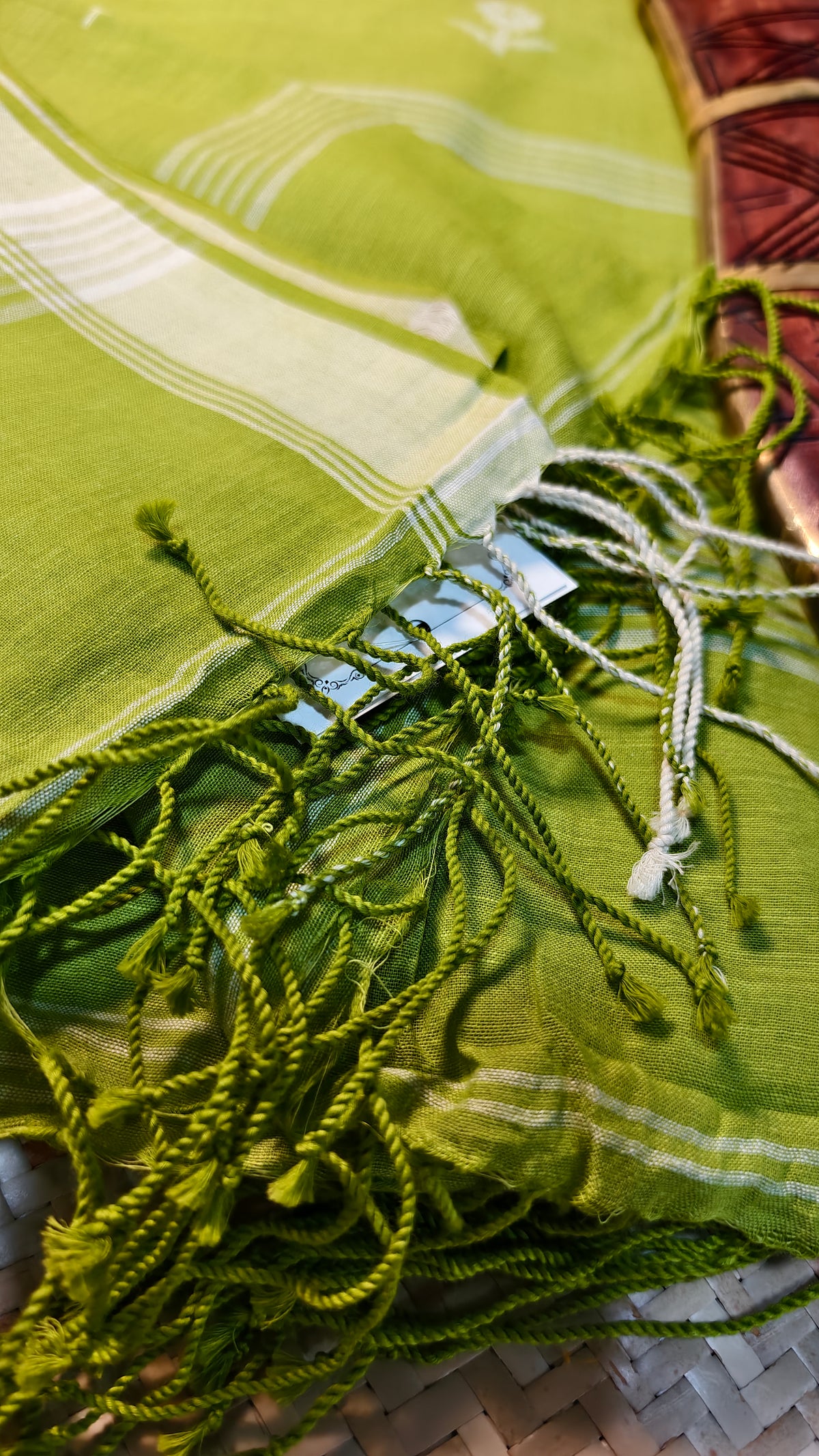 Akruti Handspun Handwoven Jamdani Aadya's Fashion Blings