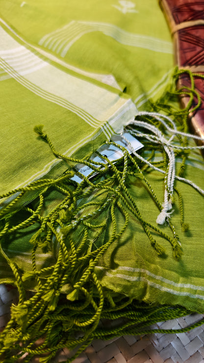 Akruti Handspun Handwoven Jamdani Aadya's Fashion Blings