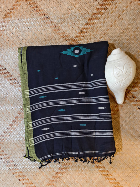Mridula Handspun Handwoven Jamdani Aadya's Fashion Blings