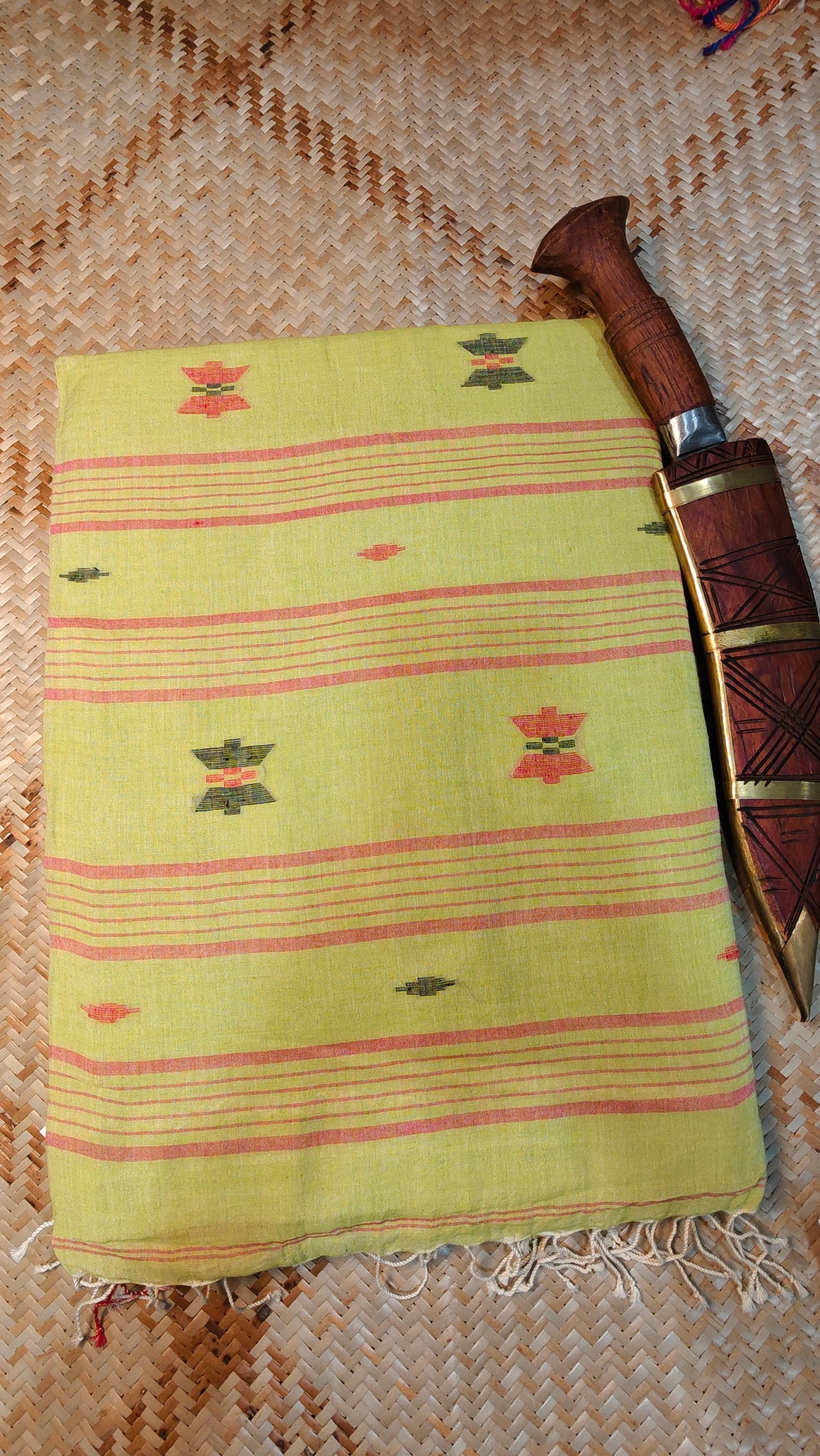 Aarini Handspun Handwoven Jamdani Aadya's Fashion Blings