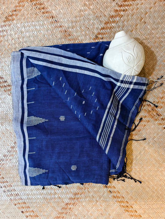 Kalindi Handspun Handwoven Jamdani Aadya's Fashion Blings