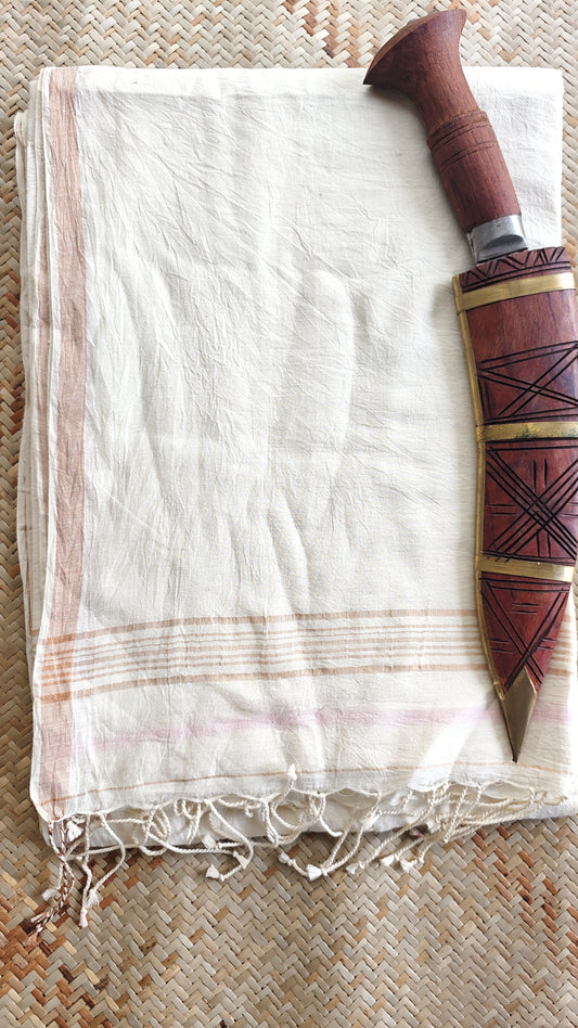 Subhadra Handspun Handwoven Jamdani Aadya's Fashion Blings