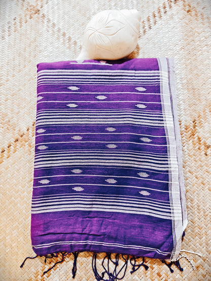 Garima Handspun Handwoven Jamdani Aadya's Fashion Blings