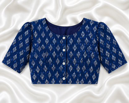 Richa Indigo Blouse Aadya's Fashion Blings