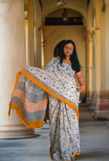 Kumudi Handloom Saree Aadya's Fashion Blings