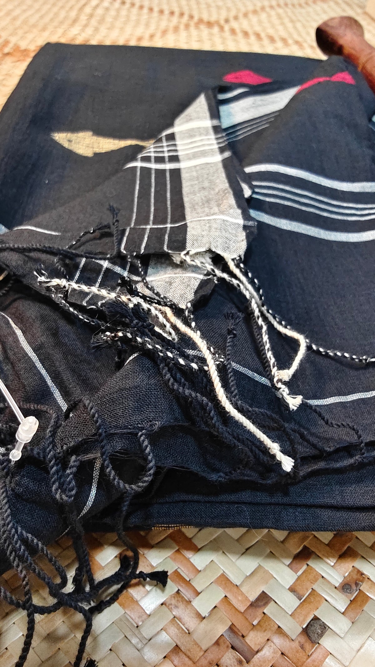 Agnishikha Handspun Handwoven Jamdani Aadya's Fashion Blings